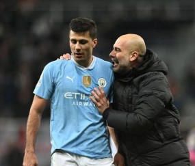 皇马再度盯上曼城中场王牌罗德里，瓜迪奥拉却泰然自若